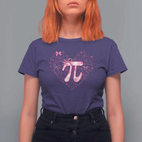 Coquette Pi Day T Shirt For Women Cute Girl Math