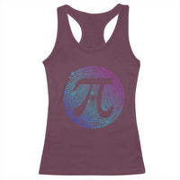 Math Lover Pi Day Racerback Tank Top