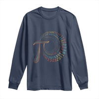 Pi Day Long Sleeve Shirt 3,14 Pi Number Symbol Math Science