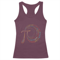 Pi Day Racerback Tank Top 3,14 Pi Number Symbol Math Science