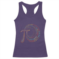 Pi Day Racerback Tank Top 3,14 Pi Number Symbol Math Science