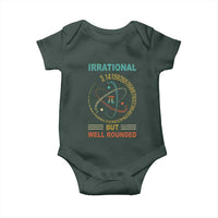 Math Lover Pi Baby Onesie Irrational But Well-Rounded 3,14 Day
