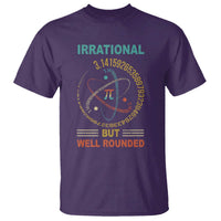 Math Lover Pi T Shirt Irrational But Well-Rounded 3,14 Day