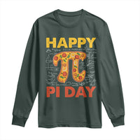 Happy Pi Day Long Sleeve Shirt Funny Pi Pizza