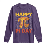 Happy Pi Day Long Sleeve Shirt Funny Pi Pizza