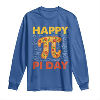 Happy Pi Day Long Sleeve Shirt Funny Pi Pizza