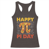 Happy Pi Day Racerback Tank Top Funny Pi Pizza