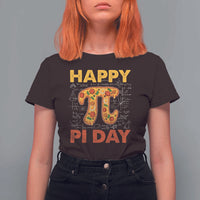 Happy Pi Day T Shirt For Women Funny Pi Pizza