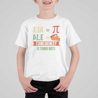 Funny Pi Day T Shirt For Kid Pi 3 14 Pie Coincidence Math Lover