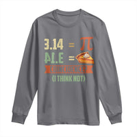 Funny Pi Day Long Sleeve Shirt Pi 3 14 Pie Coincidence Math Lover