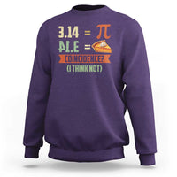 Funny Pi Day Sweatshirt Pi 3 14 Pie Coincidence Math Lover