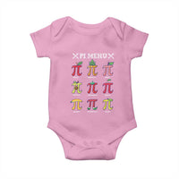 Funny Pi Day Baby Onesie Pi Menu Fruits Pie Math Lover