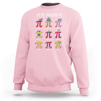 Funny Pi Day Sweatshirt Pi Menu Fruits Pie Math Lover