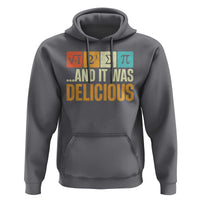 Funny Pi Day Hoodie I Ate Some Pie and It Was Delicious