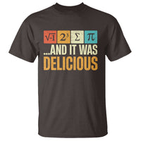 Funny Pi Day T Shirt I Ate Some Pie and It Was Delicious