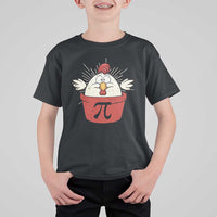 Funny Pi Day T Shirt For Kid Chicken Pot Pi Math Lover