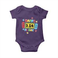 Funny Pi Day Baby Onesie Video Game Gamer Math Kids Boys Men