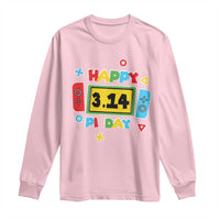 Funny Pi Day Long Sleeve Shirt Video Game Gamer Math Kids Boys Men
