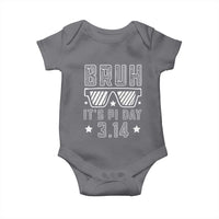 Funny Pi Day Baby Onesie Bruh It's Pi Day Math Lover