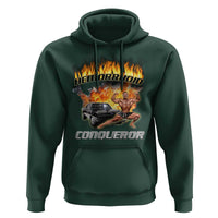 Funny Joke Meme Hemorrhoid Conqueror Hoodie - Wonder Print Shop