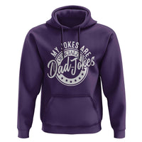 Funny My Jokes Are Officially Dad Jokes Hoodie - Wonder Print Shop