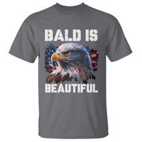 American Eagle Bald Is Beautiful T Shirt - Wonder Print Shop