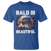 American Eagle Bald Is Beautiful T Shirt - Wonder Print Shop