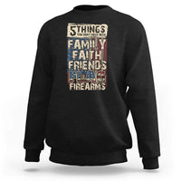 American Patriotic Sweatshirt 5 Things You Don't Mess With - Wonder Print Shop