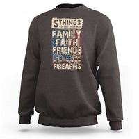 American Patriotic Sweatshirt 5 Things You Don't Mess With - Wonder Print Shop