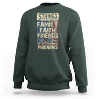 American Patriotic Sweatshirt 5 Things You Don't Mess With - Wonder Print Shop