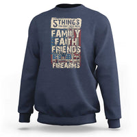 American Patriotic Sweatshirt 5 Things You Don't Mess With - Wonder Print Shop