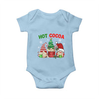 Hot Cocoa Gnomes Drink Hot Chocolate Watch Christmas Movies Baby Onesie