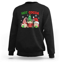 Hot Cocoa Gnomes Drink Hot Chocolate Watch Christmas Movies Sweatshirt - Wonder Print Shop