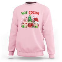 Hot Cocoa Gnomes Drink Hot Chocolate Watch Christmas Movies Sweatshirt - Wonder Print Shop