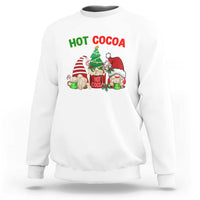 Hot Cocoa Gnomes Drink Hot Chocolate Watch Christmas Movies Sweatshirt - Wonder Print Shop