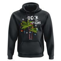 Christmas In Hawaii Hoodie Deck the Palms Xmas Tree