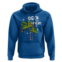 Christmas In Hawaii Hoodie Deck the Palms Xmas Tree