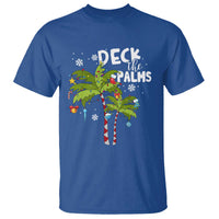 Christmas In Hawaii T Shirt Deck the Palms Xmas Tree - Wonder Print Shop