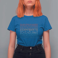Sorry About Our President Not My President T Shirt For Women - Wonder Print Shop