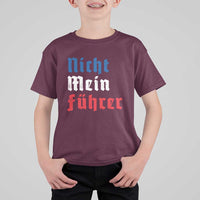 Nicht Mein Fuhrer Not My President German Style T Shirt For Kid - Wonder Print Shop