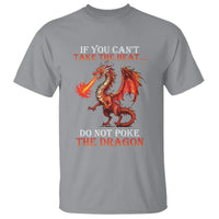 Do Not Poke The Cool Dragon Flame-Spewing Flying Mythical Creature T Shirt - Wonder Print Shop