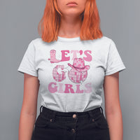 Let's Go Girls Retro Cowgirls Howdy Vintage Western Country T Shirt For Women - Wonder Print Shop