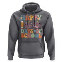 Happy 100 Days Of School Cute Moo Deng Hoodie