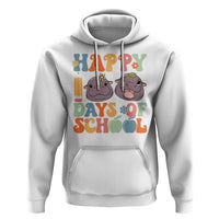 Happy 100 Days Of School Cute Moo Deng Hoodie