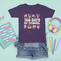 100th Day Of School Cute Capybara T Shirt For Kid Motor Skills Creativity Problem Solving Communication - Wonder Print Shop