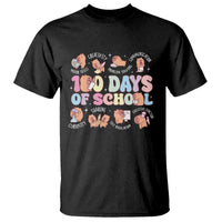 100th Day Of School Cute Capybara T Shirt Motor Skills Creativity Problem Solving Communication - Wonder Print Shop