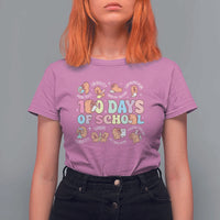 100th Day Of School Cute Capybara T Shirt For Women Motor Skills Creativity Problem Solving Communication - Wonder Print Shop