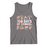 100th Day Of School Cute Capybara Tank Top Motor Skills Creativity Problem Solving Communication