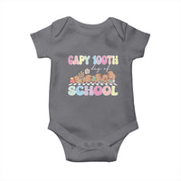 Capy 100 Days Of School Cute Capybara Baby Onesie