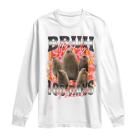 Funny Pesto Bruh It's My 100 Days Of School Long Sleeve Shirt